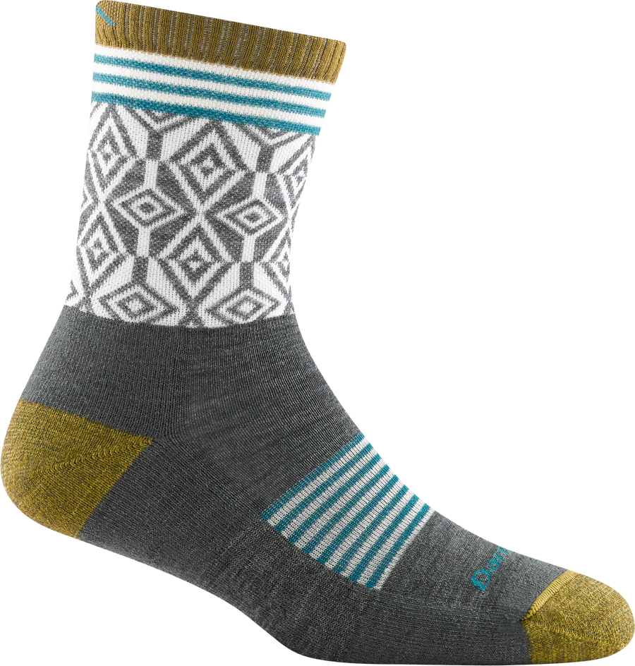 Darn Tough Womens Sobo Micro Crew Lightweight With Cushion 2 Darn Tough Womens Sobo Micro Crew Lightweight With Cushion - Image 2