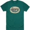 Simms Trout Wander T Shirt Mens -Simms || Orvis || Patagonia Sales 2023 13324 957 P 1 Ms Trout Wander Tee Dark Teal Heather Front