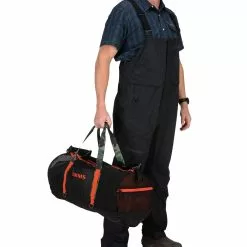 Simms Challenger Mesh Duffel 60L -Simms || Orvis || Patagonia Sales 2023 13368 001 simms challenger mesh duffel 60l black f21 016