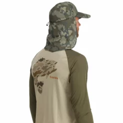 Simms Superlight Sunshield Cap -Simms || Orvis || Patagonia Sales 2023 201 simms superlight sunshield cap regiment camo olive drab 03 scaled