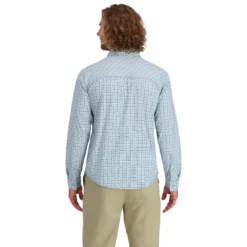 Simms Stone Cold Longsleeve Shirt -Simms || Orvis || Patagonia Sales 2023 211 simms stone cold longsleeve shirt sky nightfall retro plaid 03 scaled