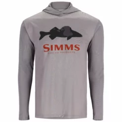 Simms Tech Hoody Artist Series Steel / Walleye RC Camo Carbon