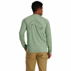 Simms Tech Tee Artist Series -Simms || Orvis || Patagonia Sales 2023 221 simms tech tee artist series trout outline field 04 scaled