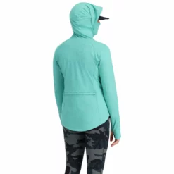 Simms Women's SolarFlex Cooling Hoody -Simms || Orvis || Patagonia Sales 2023 221 simms womens solarflex cooling hoody gulf blue 03 scaled
