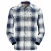 Simms Guide Flannel Long Sleeve Shirt -Simms || Orvis || Patagonia Sales 2023 222 simms guide flannel ls shirt navy white dimensional buffalo 01 5f72b127 4592 4044 bd6b 73bfd14d8939 scaled