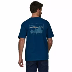 Patagonia Mens '73 Skyline Organic T-Shirt -Simms || Orvis || Patagonia Sales 2023 231 patagonia mens 73 skyline organic t shirt lagom blue 03 5c5ed9eb af8e 402a b211 fb5cdad0ad71