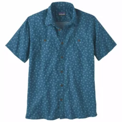 Patagonia Mens Back Step Shirt Sale -Simms || Orvis || Patagonia Sales 2023 231 patagonia mens back step shirt hexes wavy blue 01 afb25b25 e549 48dc 9525 f092e2a6a262