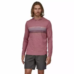 Patagonia Men's Cap Cool Daily Graphic Hoody Sale -Simms || Orvis || Patagonia Sales 2023 231 patagonia mens cap cool daily graphic hoody line logo ridge stripe evening mauve x dye 03 941aabc9 37a6 46fb b0c0 1568aeedb6d3