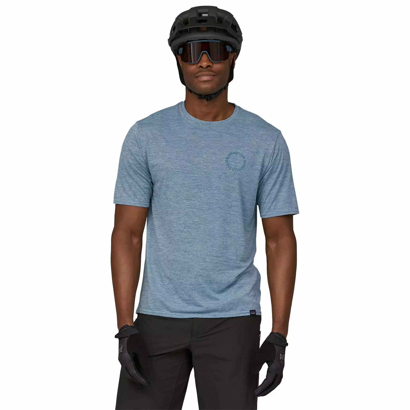 Patagonia Men's Cap Cool Daily Graphic Shirt - Lands 5 Patagonia Men's Cap Cool Daily Graphic Shirt - Lands - Image 5