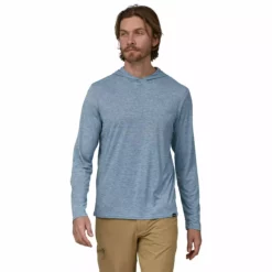 Patagonia Men's Cap Cool Daily Hoody -Simms || Orvis || Patagonia Sales 2023 231 patagonia mens cap cool daily hoody steam blue light plume grey x dye 02