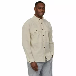 Patagonia Men's Island Hopper Shirt Long Sleeve 10 Patagonia Men's Island Hopper Shirt Long Sleeve -Simms || Orvis || Patagonia Sales 2023 231 patagonia mens island hopper shirt long sleeve down river white 02