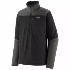 Patagonia Mens L/S R1 Fitz Roy 1/4 Zip