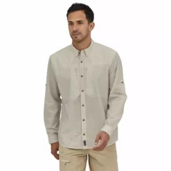 Patagonia Mens Long Sleeve Sun Stretch Shirt Sale -Simms || Orvis || Patagonia Sales 2023 231 patagonia mens l s sun stretch shirt s21 dyno white 02 5cfe77ee 421e 432e 91ee de1c9eb32f94