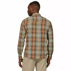 Patagonia Mens Long Sleeve Sun Stretch Shirt -Simms || Orvis || Patagonia Sales 2023 231 patagonia mens l s sun stretch shirt s21 san miguel oat white 03