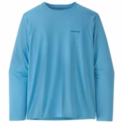 Patagonia Mens Longsleeve Cap Cool Daily Fish Graphic Shirt -Simms || Orvis || Patagonia Sales 2023 231 patagonia mens longsleeve cap cool daily fish graphic shirt fitz roy tarpon lago blue 02