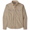Patagonia Men's Self Guided Hike Shirt Long Sleeve -Simms || Orvis || Patagonia Sales 2023 231 patagonia mens self guided hike shirt long sleeve oar tan 01