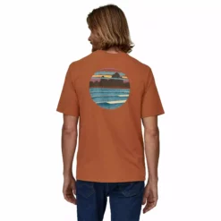 Patagonia Men's Skyline Stencil Responsibili-Tee Sale -Simms || Orvis || Patagonia Sales 2023 231 patagonia mens skyline stencil responsibili tee fertile brown 03 c64d6ff4 ea46 40a1 bbec e626ca7bf195