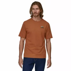 Patagonia Men's Skyline Stencil Responsibili-Tee Sale -Simms || Orvis || Patagonia Sales 2023 231 patagonia mens skyline stencil responsibili tee fertile brown 04 4d4fedb5 0cdd 4905 bdb7 8c2caf31a5a2