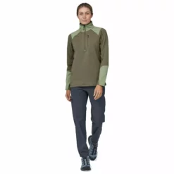 Patagonia Women's R1 Fitz Roy Trout 1/4 Zip Long Sleeve 5 Patagonia Women's R1 Fitz Roy Trout 1/4 Zip Long Sleeve -Simms || Orvis || Patagonia Sales 2023 231 patagonia womens r1 fitz roy trout 1 4 zip long sleeve garden green 02