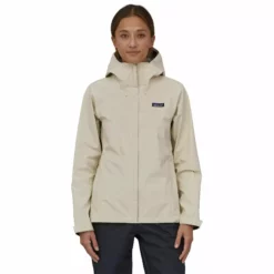 Patagonia Women's Torrentshell 3L Rain Jacket -Simms || Orvis || Patagonia Sales 2023 231 patagonia womens torrentshell 3l rain jacket wool white 03