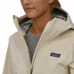 Patagonia Women's Torrentshell 3L Rain Jacket -Simms || Orvis || Patagonia Sales 2023 231 patagonia womens torrentshell 3l rain jacket wool white 06