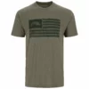 Simms Americana T-Shirt -Simms || Orvis || Patagonia Sales 2023 231 simms americana t shirt military heather 01 scaled