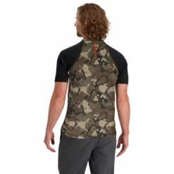 Simms Challenger Solar Tee -Simms || Orvis || Patagonia Sales 2023 231 simms challenger solar tee regiment camo olive drab carbon 03 scaled