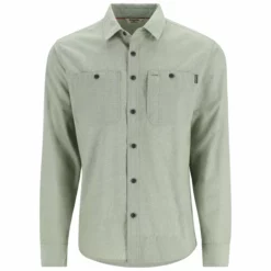 Simms Cutbank Chambray LS Shirt -Simms || Orvis || Patagonia Sales 2023 231 simms cutbank chambray ls shirt field chambray 01 scaled