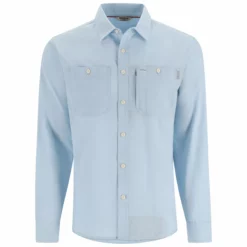 Simms Cutbank Chambray LS Shirt -Simms || Orvis || Patagonia Sales 2023 231 simms cutbank chambray ls shirt sky chambray 01 scaled