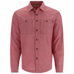 Simms Cutbank Chambray LS Shirt -Simms || Orvis || Patagonia Sales 2023 231 simms cutbank chambray ls shirt sumac chambray 01 scaled
