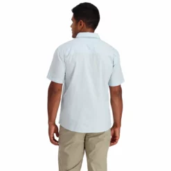 Simms Cutbank Chambray SS Shirt -Simms || Orvis || Patagonia Sales 2023 231 simms cutbank chambray ss shirt sky chambray 03 scaled