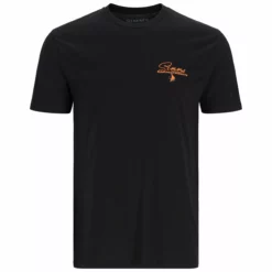 Simms Script Line T-Shirt -Simms || Orvis || Patagonia Sales 2023 231 simms script line t shirt black 02 scaled