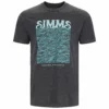 Simms Wave T-Shirt -Simms || Orvis || Patagonia Sales 2023 231 simms wave t shirt charcoal heather 01 scaled
