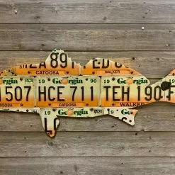 Cody Richardson Art - Georgia Redfish License Plate Art