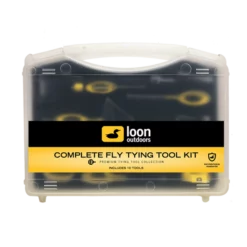Loon Outdoors LOON COMPLETE FLY TYING TOOL KIT -Simms || Orvis || Patagonia Sales 2023 Complete Fly Tying Tool Kit Yellow closed front web 736x900 1000x a731c3c3 2af4 4f9e 953e 90d3e10ca42c