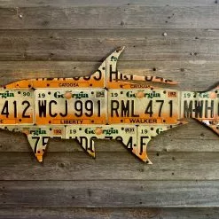 Cody Richardson Art - Georgia Tarpon License Plate Art