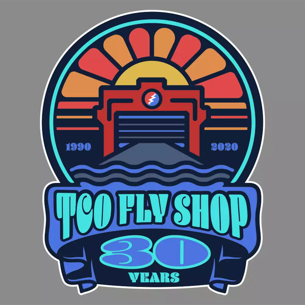 TCO Fly Shop Hat 30th Anniversary 6 Panel Low Pro Twill 2 TCO Fly Shop Hat 30th Anniversary 6 Panel Low Pro Twill - Image 2