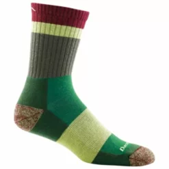 Darn Tough Mens Heady Stripe Micro Crew Sock Light Cushion