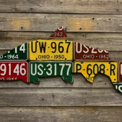 Cody Richardson Art - Ohio Steelhead License Plate Art
