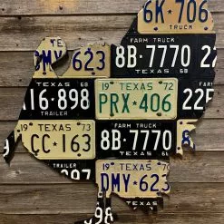 Cody Richardson Art - Texas Turkey License Plate Art