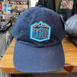 TCO Fly Shop Hat Washed Chino - Crest Logo -Simms || Orvis || Patagonia Sales 2023 IMG 2585