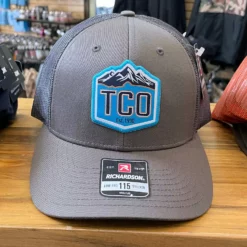 TCO Fly Shop Hat Low Pro Trucker - Crest Logo 4 TCO Fly Shop Hat Low Pro Trucker - Crest Logo -Simms || Orvis || Patagonia Sales 2023 IMG 2586