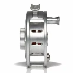 Hatch Iconic 3 Plus Fly Reel -Simms || Orvis || Patagonia Sales 2023 Iconic3PlusReelClearRedLargeArborSide