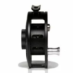 Hatch Iconic 4 Plus Fly Reel -Simms || Orvis || Patagonia Sales 2023 Iconic4PlusReelBlackSilverLargeArborSide