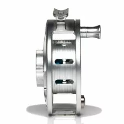 Hatch Iconic 4 Plus Fly Reel -Simms || Orvis || Patagonia Sales 2023 Iconic4PlusReelClearBlueLargeArborSide