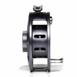 Hatch Iconic 4 Plus Fly Reel -Simms || Orvis || Patagonia Sales 2023 Iconic4PlusReelGreyBlackLargeArborSide