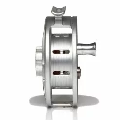 Hatch Iconic 5 Plus Fly Reel -Simms || Orvis || Patagonia Sales 2023 Iconic5PlusReelClearRedLargeArborSide