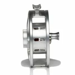 Hatch Iconic 5 Plus Fly Reel -Simms || Orvis || Patagonia Sales 2023 Iconic5PlusReelClearRedMidArborSide