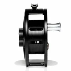 Hatch Iconic 9 Plus Fly Reel -Simms || Orvis || Patagonia Sales 2023 Iconic9PlusReelBlackSilverLargeArborSide