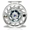 Hatch Iconic 9 Plus Fly Reel -Simms || Orvis || Patagonia Sales 2023 Iconic9PlusReelClearBlueMidArborBack
